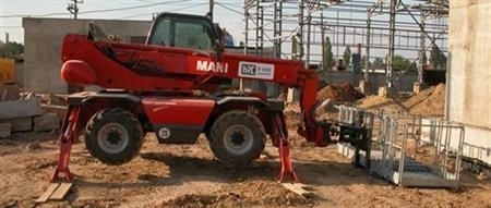 Изображение Погрузчик с телескопической стрелой «MANITOU» Изображение Погрузчик с телескопической стрелой «MANITOU»