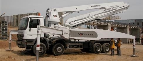 Изображение Автобетононасос «Waitzinger» Изображение Автобетононасос «Waitzinger»